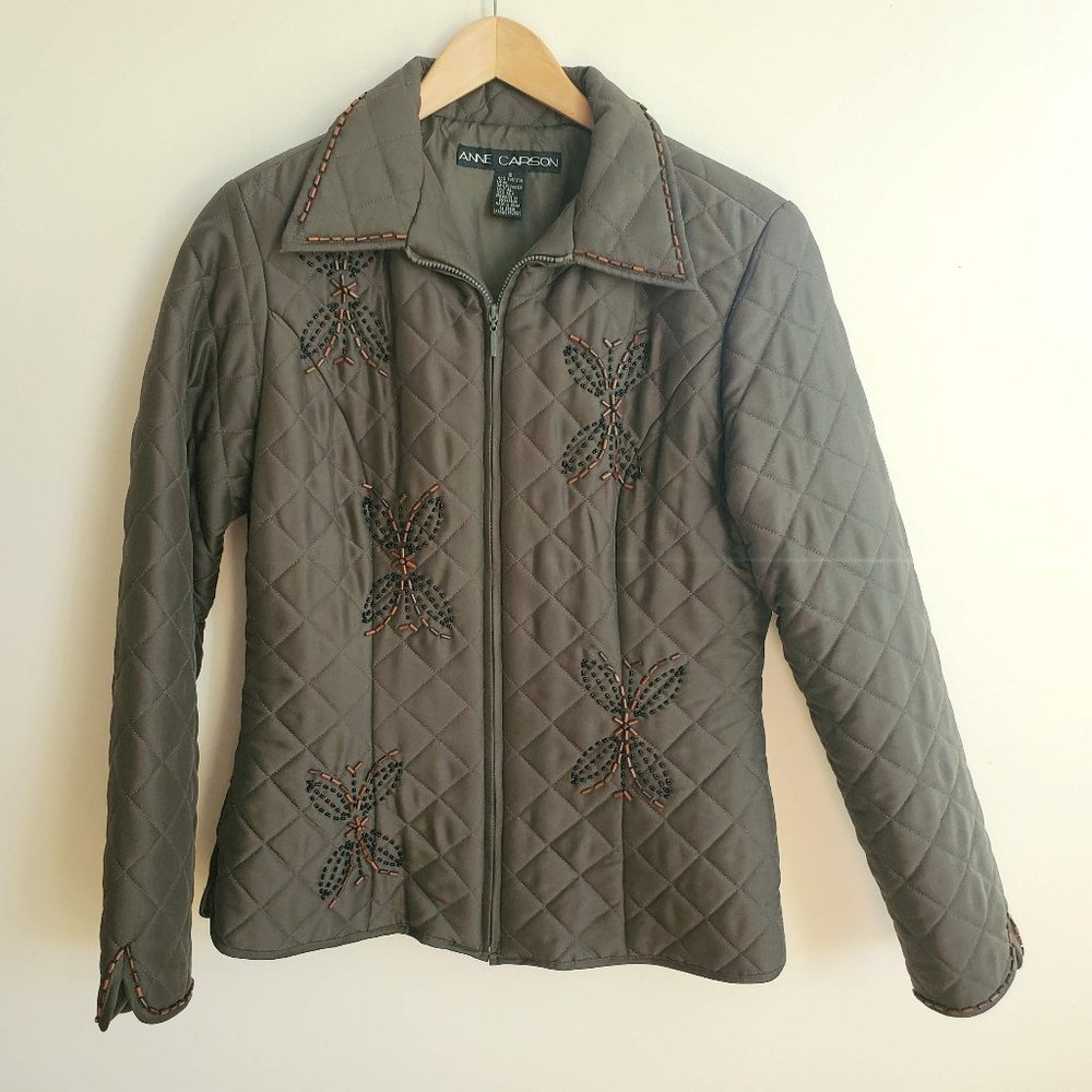 Anne Carson Silk Jacket - image 1